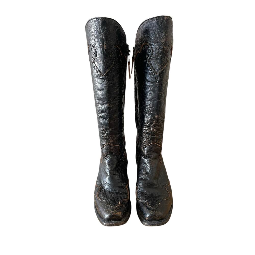 Sonora Leather Cowboy Boots Women's Size 7B